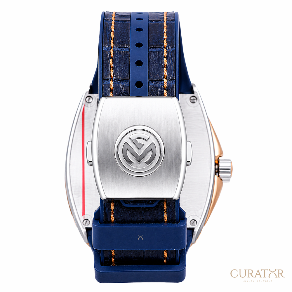 Franck Muller Vanguard Yachting Stainless Steel & 18k Rose Gold 45mm