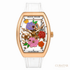 Franck Muller Vanguard Rose Skeleton 18k Rose Gold 32mm