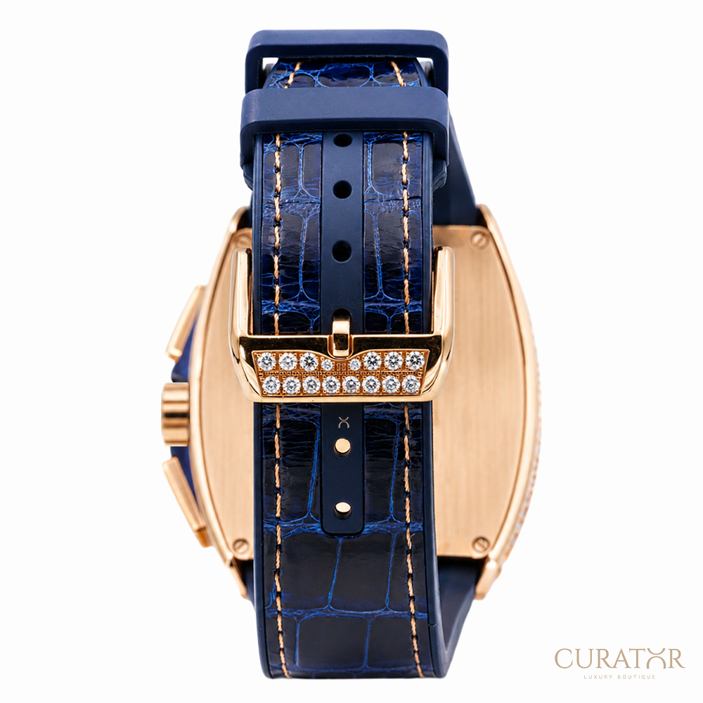 Franck Muller Vanguard Yachting Chronograph Diamond 18k Rose Gold 45mm