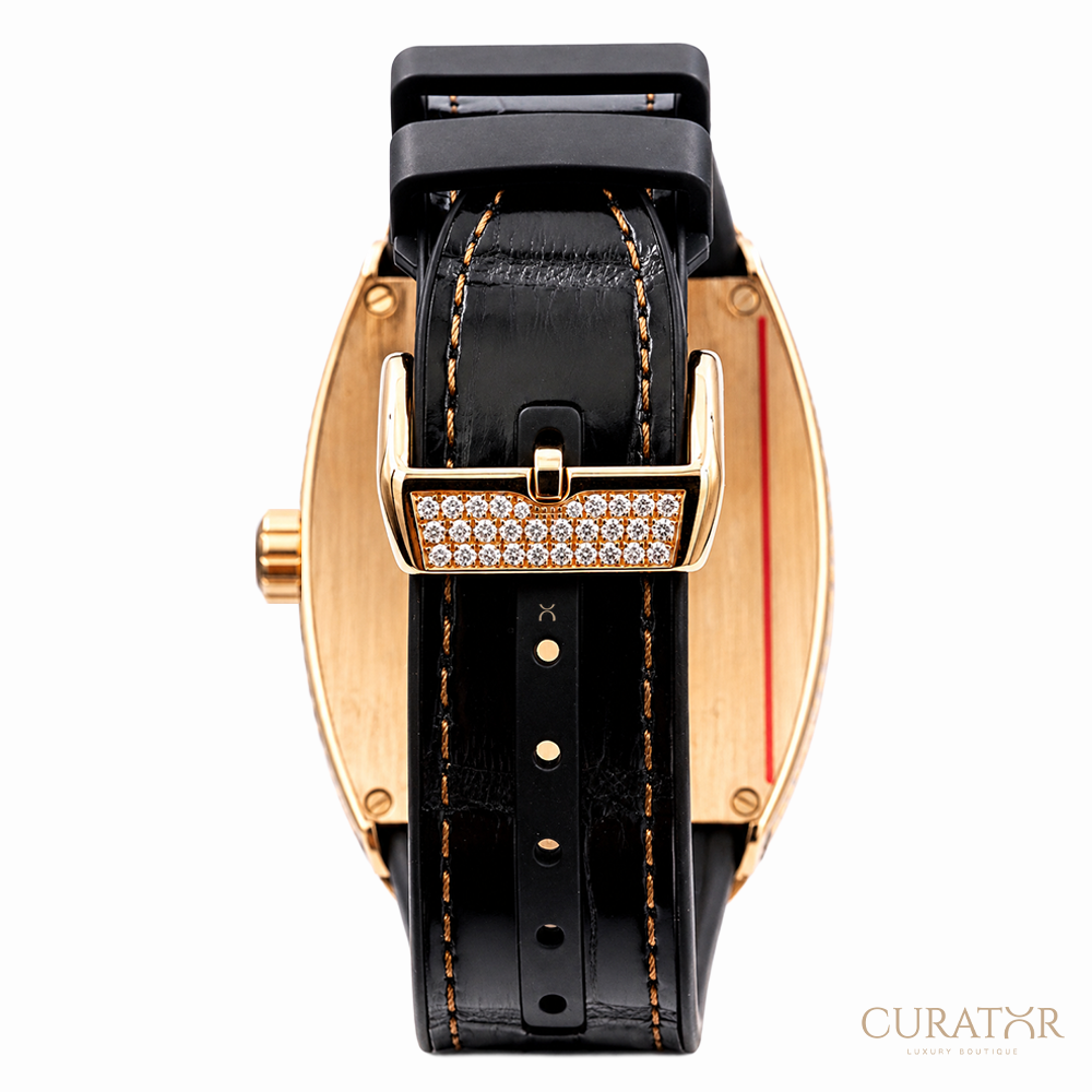 Franck Muller Vanguard Yachting Diamond 18k Rose Gold 45mm