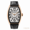 Franck Muller Curvex CX Silver Dial 18k Rose Gold Watch