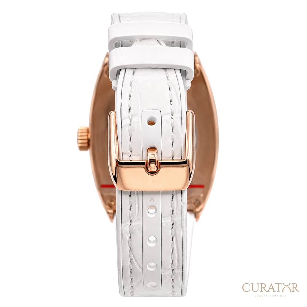 Franck Muller Vanguard Lady Phase de Lune 18k Rose Gold Automatic
