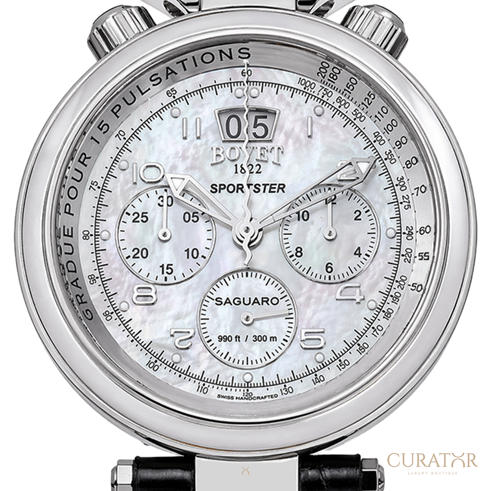 Bovet Sportster Saguaro Chronograph White Gold