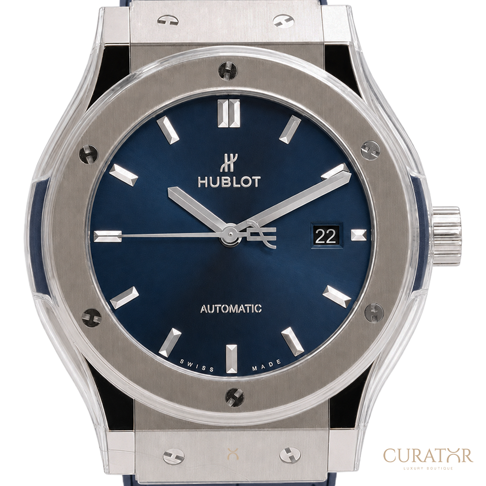 Hublot Classic Fusion Titanium Blue