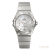 Omega Constellation 27mm MOP Diamond Dial Steel