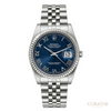 Rolex Datejust Steel Blue Roman Dial