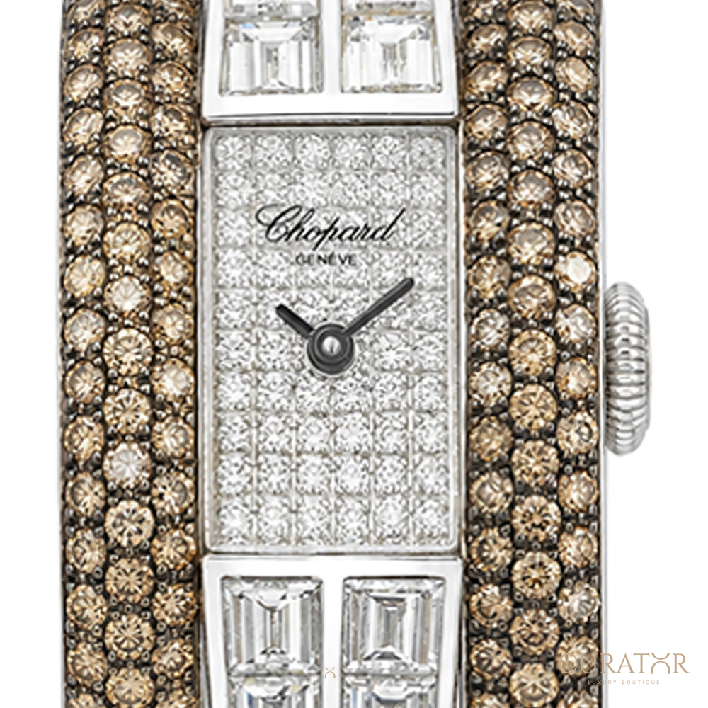 Chopard La Strada Diamond & 18K White Gold Watch