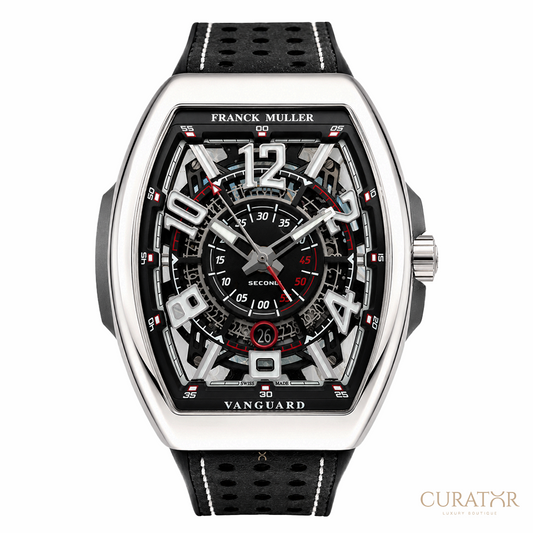 Franck Muller Vanguard Racing Skeleton Stainless Steel 45mm