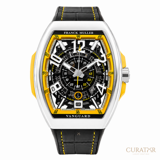Franck Muller Vanguard Racing Skeleton Stainless Steel 45mm