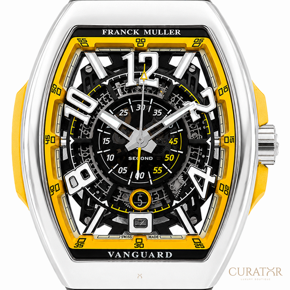 Franck Muller Vanguard Racing Skeleton Stainless Steel 45mm