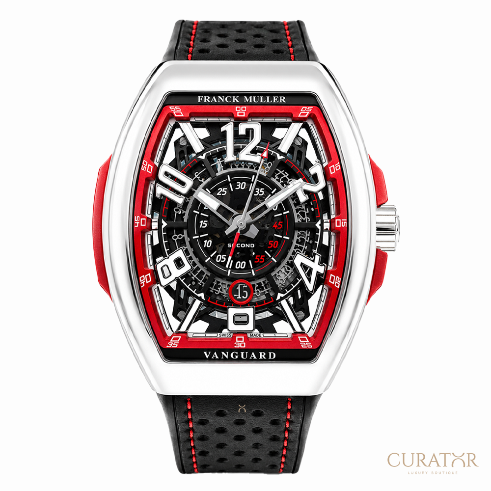 Franck Muller Vanguard Racing Skeleton Stainless Steel 45mm