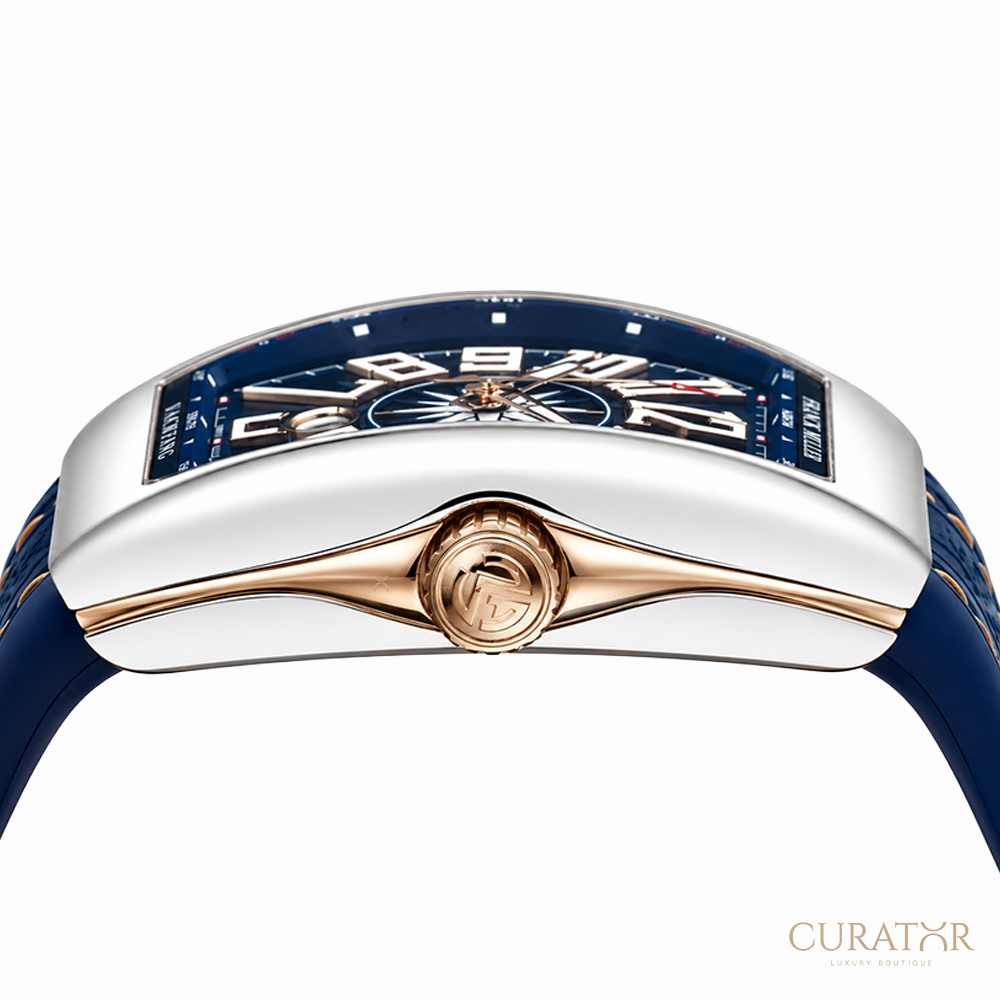 Franck Muller Vanguard Yachting Stainless Steel & 18k Rose Gold 45mm