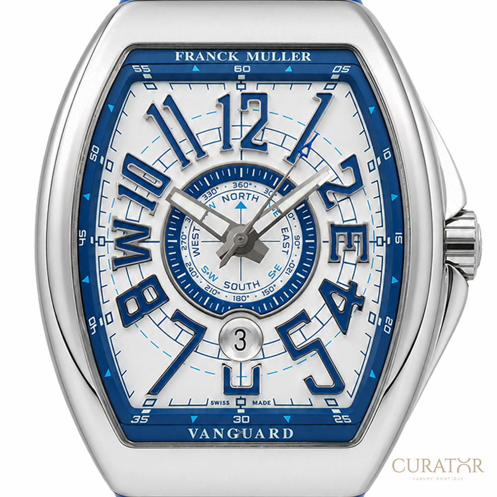 Franck Muller Vanguard Yachting Stainless Steel 45mm