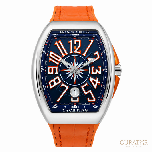 Franck Muller Vanguard Yachting Orange Mid-Size