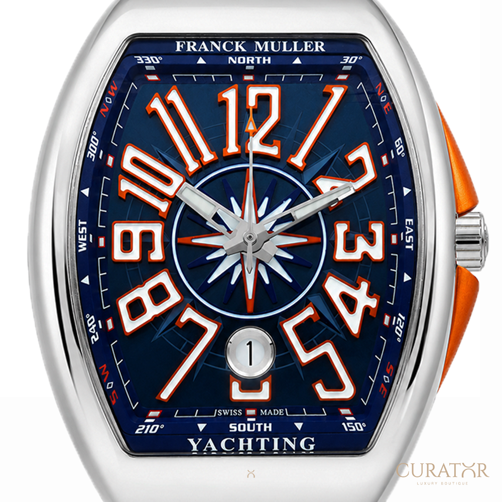 Franck Muller Vanguard Yachting Orange Mid-Size