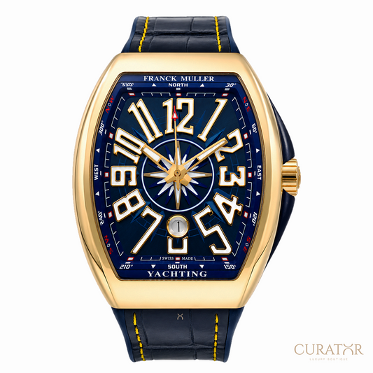 Franck Muller Vanguard Yachting Yellow Gold