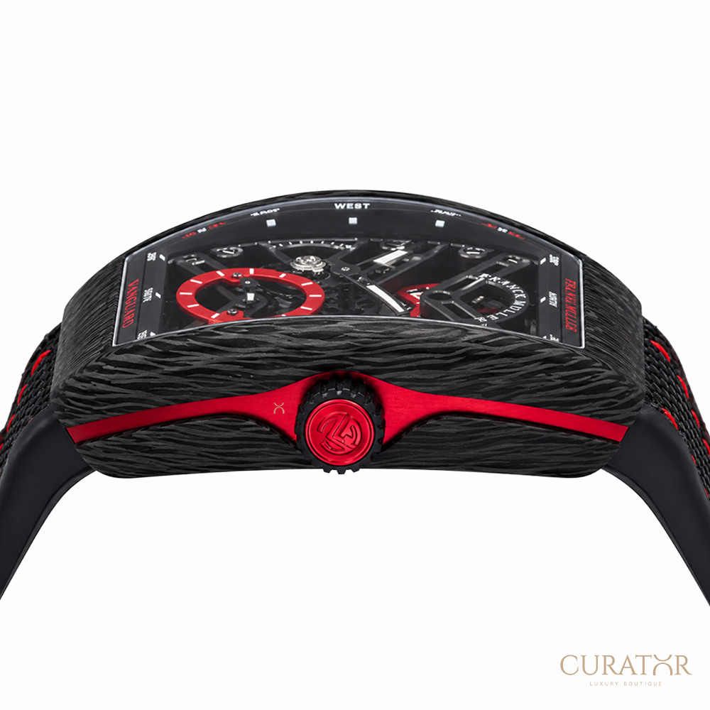 Franck Muller Vanguard 7 Days Power Reserve Skeleton Carbon