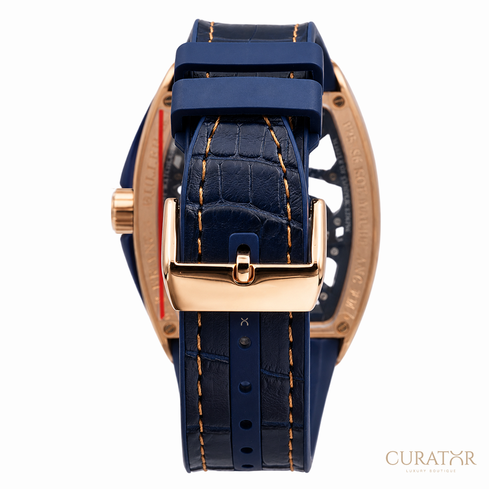 Franck Muller Vanguard Yachting Anchor Skeleton 18k Rose Gold 41mm