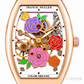 Franck Muller Vanguard Rose Skeleton 18k Rose Gold 32mm