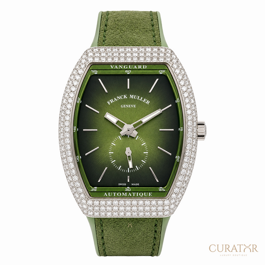 Franck Muller Vanguard S6 Automatique Stainless Steel Diamond 41mm