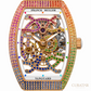 Franck Muller Vanguard Rainbow Skeleton 18k Rose Gold 32mm