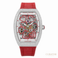Franck Muller Vanguard Heart Skeleton Stainless Steel Diamond 32mm