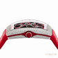Franck Muller Vanguard Heart Skeleton Stainless Steel Diamond 32mm