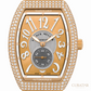 Franck Muller Vanguard 18k Rose Gold Diamond 35mm