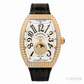 Franck Muller Vanguard Moonphase 18k Rose Gold Diamond 32mm