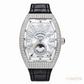 Franck Muller Vanguard Moonphase Stainless Steel Mother of Pearl Diamond 32mm