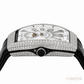Franck Muller Vanguard Moonphase Stainless Steel Mother of Pearl Diamond 32mm