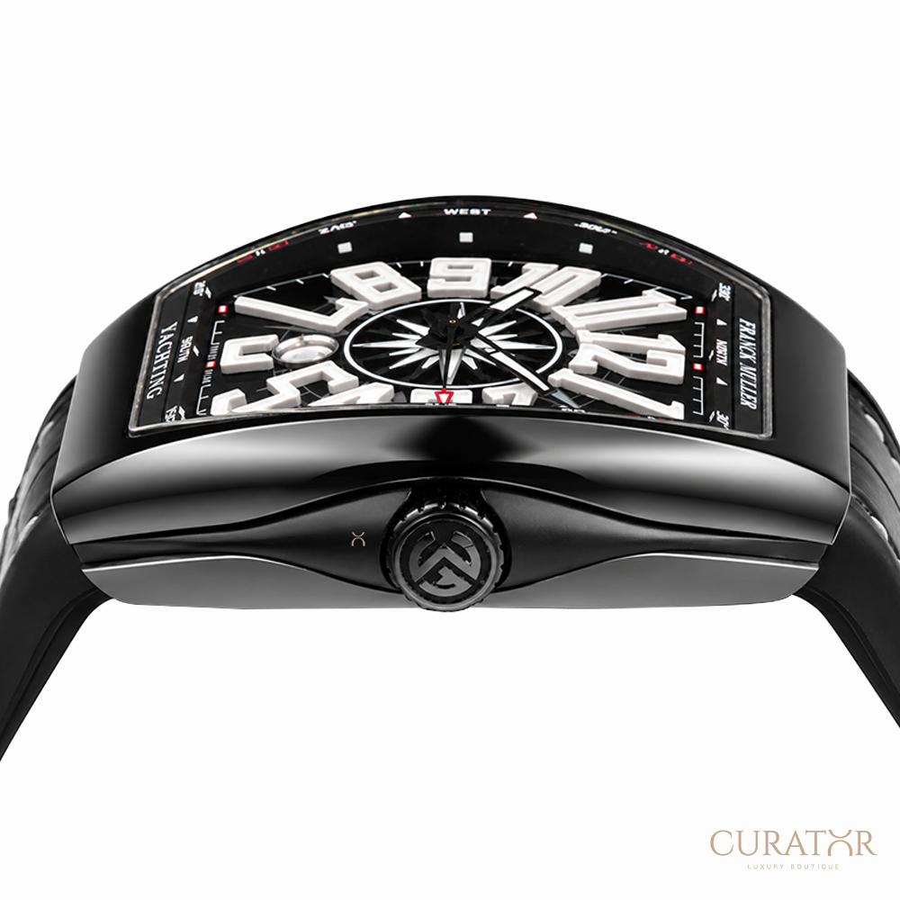 Franck Muller Vanguard Yachting Anchor Chrono Black PVD Stainless Steel 45mm