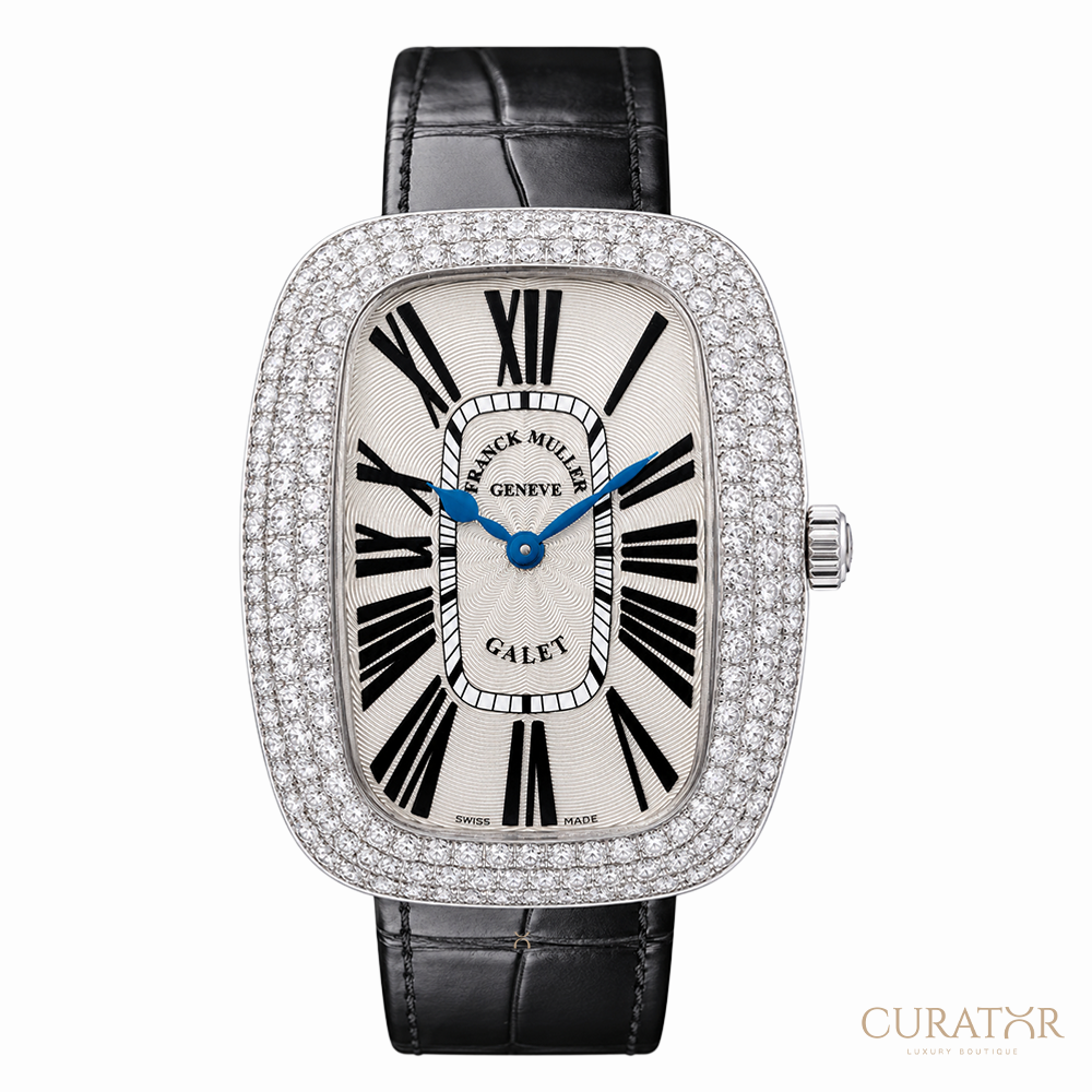 Franck Muller Galet Quartz Diamond Stainless Steel