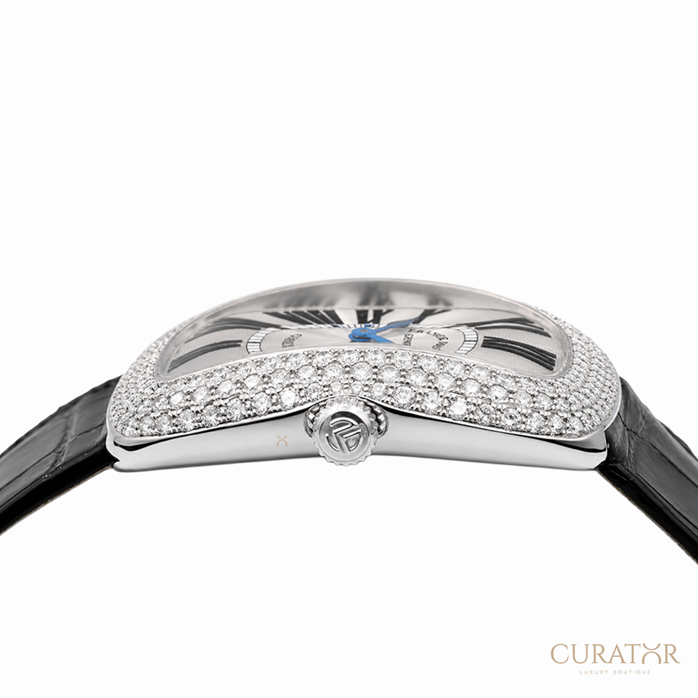 Franck Muller Galet Quartz Diamond Stainless Steel