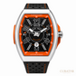 Franck Muller Vanguard Racing "Orange Accent" Stainless Steel Automatic