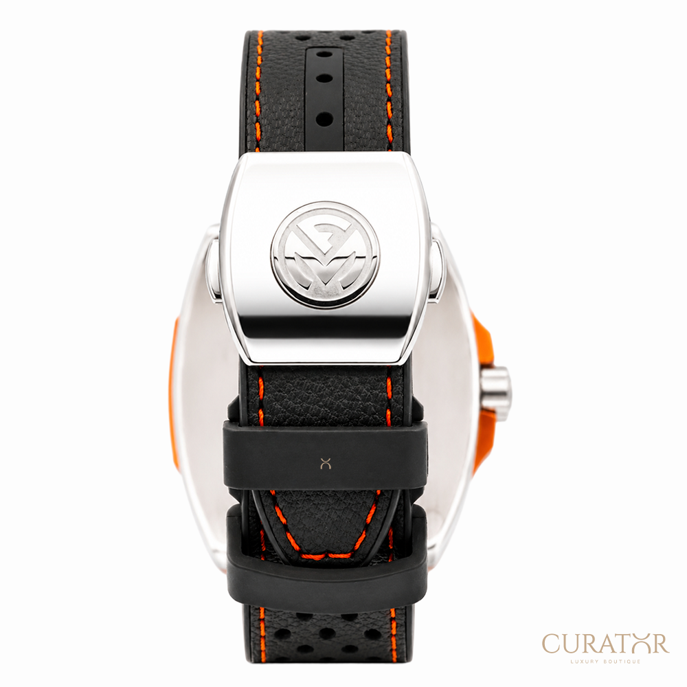 Franck Muller Vanguard Racing "Orange Accent" Stainless Steel Automatic