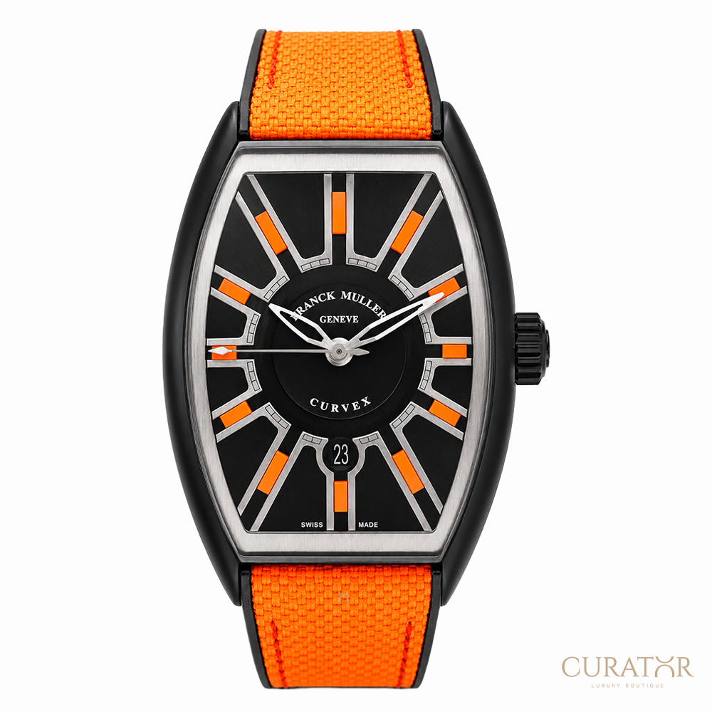 Franck Muller Curvex CX "Flash" Matte Black PVD Stainless Steel Automatic