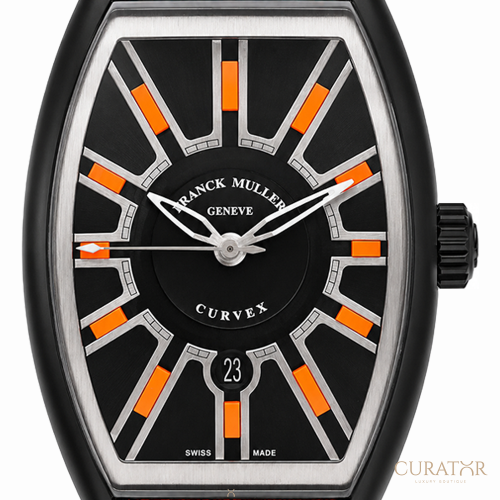 Franck Muller Curvex CX "Flash" Matte Black PVD Stainless Steel Automatic