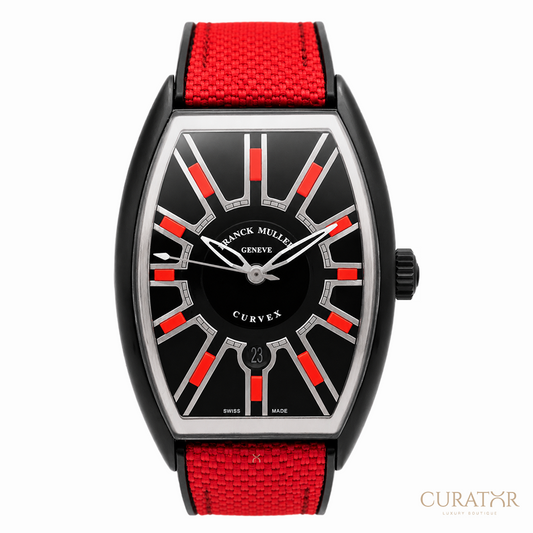 Franck Muller Curvex CX "Flash" Matte Black PVD Stainless Steel Automatic