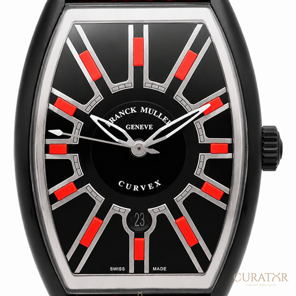 Franck Muller Curvex CX "Flash" Matte Black PVD Stainless Steel Automatic