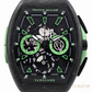 Franck Muller Vanguard Racing Chronograph Carbon Krypton Green Watch