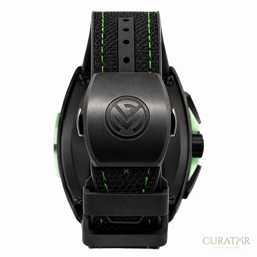 Franck Muller Vanguard Racing Chronograph Carbon Krypton Green Watch