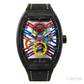 Franck Muller Vanguard Seven Days Skeleton Color Dreams Carbon Watch