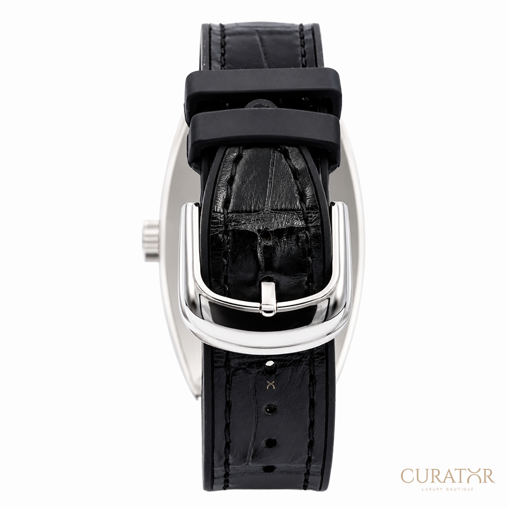 Franck Muller Curvex CX Black Dial Stainless Steel Watch