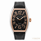 Franck Muller Curvex CX Black Dial Stainless Steel & Rose Gold Watch