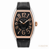 Franck Muller Curvex CX Black Dial Stainless Steel & Rose Gold Watch