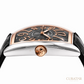 Franck Muller Curvex CX Black Dial Stainless Steel & Rose Gold Watch