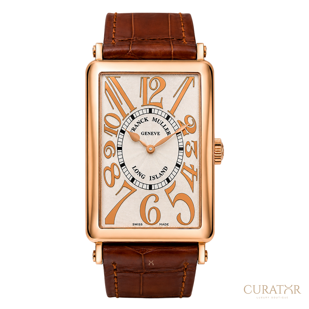 Franck Muller Long Island Relief 18k Rose Gold Watch