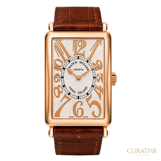 Franck Muller Long Island Relief 18k Rose Gold Watch