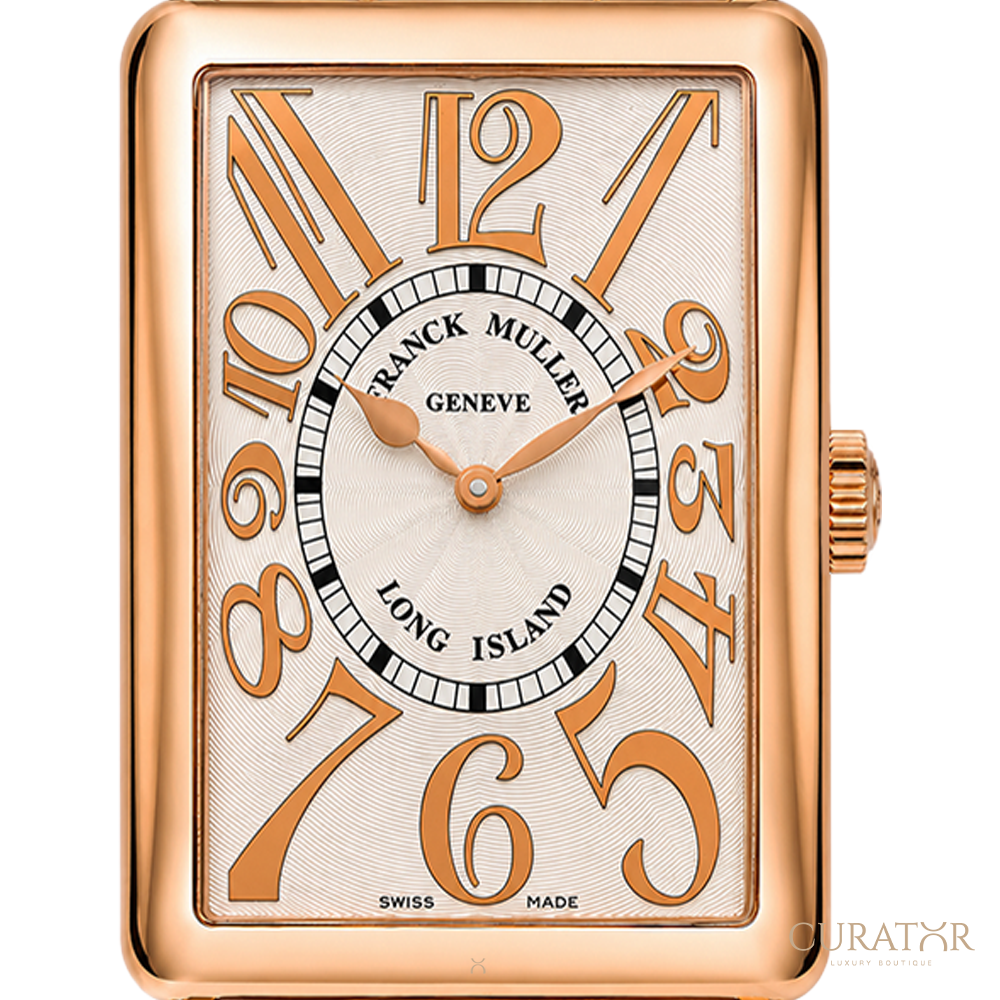 Franck Muller Long Island Relief 18k Rose Gold Watch